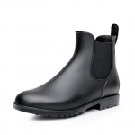 Moodsad meeste vihmasaapad Moodsad Chelsea saapad Meeste Mustad Vabaajasaapad PVC Kummist Vihmasaapad Veekindlad Kalastusjalatsid Zapatillas De Hombre 35 must