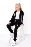 Tracksuit (girls) &ndash; Soft Double Knit, Zipper Hoodie & Cozy Fit, Any season, 6018-057-33-5-1 HC 104