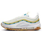 Undefeated x Nike Air Max 97 UCLA Bruins Unisex tossud Valge Sail Aero-Sinine DC4830-100 37.5