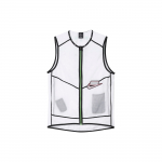 Nike Aerolayer Wild Run Running Vest meeste topid valged BV5620-100 XL