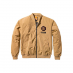Timberland Logo Baseballi kraega Veekindel Soe Puuvillane Jakk Unisex Jakk Hele-nisu A5PWJ-EH3 S