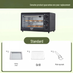 48-liitrine multifunktsionaalne elektriahi: Suure mahutavusega mikrolaineahi k&uuml;psetamiseks ja tervete kanade r&ouml;stimiseks Supreme Package