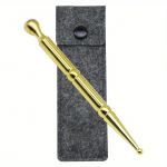 Akupunktuuripliiats Refleksoloogia t&ouml;&ouml;riistad Akupressuuripliiats Roostevabast terasest Massaažipliiats Refleksoloogia Survepunkti Masseerija T&ouml;&ouml;riist Kehale messingu