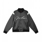 Jordan MVP FW24 Retro Ameerika Mood Mitmek&uuml;lgne Mugav L&otilde;tv Spordi Kolledži Stiil Jakk Meeste Jakk Must HF9298045 M