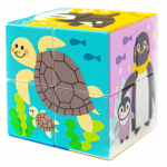 SilverBack 3D Pusle Armsad Mereelukad KUUP 2x2 5cm Ruut