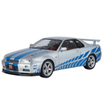 Suur Suurus 1/18 Nissan GTR GT-R R34 Skyline Ares Sulamist Spordauto Mudel Valatud Metallist V&otilde;idus&otilde;iduauto S&otilde;idukid Mudel Heli Valgus Laste Kingitused h&otilde;be