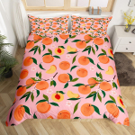 Punane Pitaya tekikott King Queen Dragon Fruit Maaliv voodipesukomplekt Troopical Fruits Lohjakate Moodne kunst Pehme tekikott EU single(135x200cm)