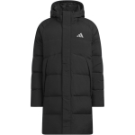 Adidas 600 t&auml;itega vabaaja keskmise pikkusega soe pardisulega kapuutsiga pikkade varrukatega p&uuml;stjope unisex &uuml;ler&otilde;ivas KQ5514 2XS black