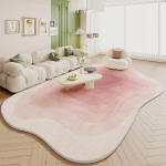 Eriline Elutuba Kreemikas Stiil Paks Imitatsioonikashmir Elutuba Magamistuba Libisemiskindel Vaip 80x160cm 31x63inch kuld