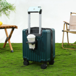 14-tolline kompaktne kohver, 20x30x40 Spring Airlines k&auml;ru, reisikabiini kohver, 13-tolline nahast k&auml;eshoitav kohver Three-section Rod - Standard