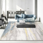 Moodne Abstraktne Vaip Elutuppa Lihtsus 200x300 Salongi Vaibad Elastne Libisemisvastane Mustust H&uuml;lgav Voodi&auml;&auml;re Vaip Lihtne Puhastamine 120*160cm