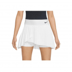Nike Court Dri Fit &Uuml;hev&auml;rvilise Prindiga Logoga Volditud Tennise Seelik Naiste seelikud Valge DR6849-100 S