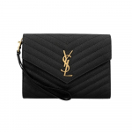 Saint Laurent Cassandra Monogram Matelasse Tikand Kuldne Sidurikott Bow01 1000 617662 BOW01 1000