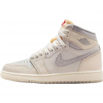 Air Jordan 1 High Retro OG GS Sail University Red Laste tossud Kahvatu-Iivo Kookospiim Fantoom IH4281-100 37.5