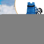 Children's Ski And Snowboard Harnesses, Fall Arrest Harnesses with Storage Pockets, roosa