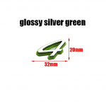 1pcs new 4 S Turbo e hybrid ABS Car Fender side sticker Rear tail door trunk sticker car rear Emblem sticker Accessories ABS sticker