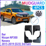 4 tk auto porilapid Nissan NP300 Navara D23 2015~ NP 300 porikaitse Pritsmekaitsed Poritiibade porilapid Auto