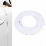 Universaalsed kriimustusvastased tihendusribad 5M autode kujundamiseks liistud Protector Decortaion auto ukse serva kaitseraua kleebised valge