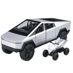 1/32 Tesla Cybertruck M&auml;nguasjad Maastikus&otilde;iduk Valatud Mudelauto Heli ja Valgusega Rannamootorratas Hobi Kogumisobjekt S&uuml;nnip&auml;evakingitus Poisile