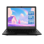Uus 10,1-tolline Android 13.0 s&uuml;learvuti, kaasaskantav miniarvuti Octa Core Allwinner A523 protsessoriga, 4 GB RAM, 128 GB EMMC, HD IPS A523 must