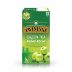 Twinings roheline tee rohelise &otilde;unaga, 25 teekotti| 1 pakk| T&auml;iuslikult tasakaalustatud ja v&auml;rskendav maitse| Kerge, puuviljane maitse| V&auml;he kaloreid