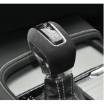 Auto Alcantara Suede K&auml;igukangi K&auml;igukangi Nupp Kate Personaalne Kest Volvo XC60 XC90 S60 V60 S90 V90 2015- jaoks must