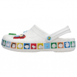 Crocs Peanuts X Crocband Klotsid Vabaaja Klotsid Unisex Klotsid Valge 212115-90H 36-37
