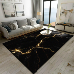 Kaasaegne marmorstiilis elutoavaip Luksuslik dekoratsioon Magamistoa voodi&auml;&auml;rne kohev pehme vaip Lihtsalt puhastatav Diivanilauad Libisemisvastane matt 80x160cm gray