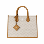 MCM Himmel Lauretos &Uuml;le&uuml;ldise Prindi Disainiga L&otilde;uendi ja Napa Nahast K&auml;ekott Naiste K&auml;ekotid Beež MWTESAC02I9001 Basic Set (Bag+Dust Bag)
