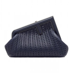 Fendi First &Uuml;legabariidiline F Metallklamber Eemaldatav &Otilde;larihm Kootud Vasikanahast &Otilde;lakott Crossbody Sidur V&auml;ikesed Naiste K&auml;ekotid 8BP129-APZ6-F19L1 Basic Set (Bag+Dust Bag)