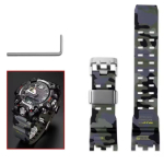 Kella rihm G-SHOCK Casio meestele Teine p&otilde;lvkond Suur Mud King Modifitseeritud GWG2000 GWG-2000 GWG-2040 Vaik Kummi rihmad GWG-2000 gray