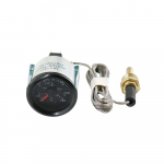 2-tollise 52 mm osutiga mehaaniline veetemperatuuri n&auml;idik koos anduriga 130℃/265℉ kahekordse skaalaga inseneris&otilde;iduki instrument