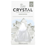 CRYSTAL, mineraalne deodorandikivi, l&otilde;hnastamata, 5 untsi (140 g) white