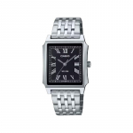 CASIO Classic Collection 50m veekindel kvartsmehhanismiga roostevabast terasest rihmaga k&auml;ekell Unisex MTP-B190D-1BV Black Dial