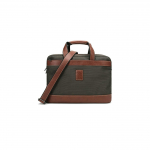 Longchamp Boxford T&otilde;mblukuga Kangast ja Nahast &Otilde;lakott Suur Meeste kotid 1487080042 Army Green Brown
