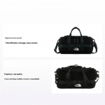 The North Face 6L Moodne Mitmek&uuml;lgne Mugav T&otilde;mblukuga &Otilde;la Crossbody T&otilde;mblukuga Kotid V&auml;litingimusteks Unisex Kotid Must NF0A8B26-JK3 Black,Mini