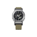 Casio Unisex T&auml;ismetallist Seeria Must Kell GM-2100C-5APRT GM-2100C-5APRT Black Dial