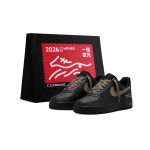 Nike Air Force 1 Abrasion Resistant Height Increasing Low top Skateboard Shoes Unisex CW2288-001(Team577-S-BOX) 35.5 red