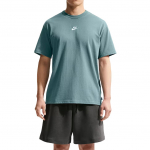 Nike Sportswear tikitud soonikkoes puuvillane T-s&auml;rk Meeste topid IH1122-382 M