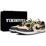 Jordan Air Jordan 1 Abrasion Resistant Abrasion Resistant Low top Vintage Basketball Shoes Unisex 553558-132(Team400-) 47.5 black