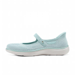 Skechers Slip-Ons Kangast Moodsad Mary Jane Madala Kontsaga Vabaaja Jalan&otilde;ud Naiste tossud Mint 138497-MNT 35