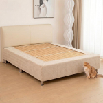 Elastne voodiraami kate Chenille voodiseelikukaitse Kriimustuskindel KassiKindel Eemaldatav Pestav Elastne Voodiseelik BoxspringiKate 1.5 Meter