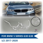 BMW 5. seeriale G30 G38 LCI 2017-2020 DRL Esitulede Valgusjuhtme Riba P&auml;evas&otilde;idutulede Toruriba Angel Eye Autotarvikud 2X Left Side