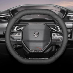 35cm 38cm Nahast Auto Roolikate Peugeot 5008 408 308 Rifter e-Expert Expert e-Traveller Landtrek Tarvikutele 35cm Black Double D gray