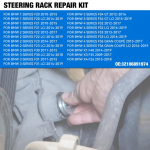 Roolivardakomplekt BMW 1 2 3 4 X1 X3 X4 seeriale F20 F21 F22 F23 F30 F31 F32 F33 F34 F25 F36 F48 32106891974