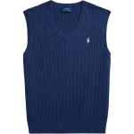 Polo Ralph Lauren Puuvillane Koekirjaline Varrukateta Vest Meeste pealisr&otilde;ivad 710B13895-002 L blue