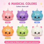 Kawaii &uuml;kssarvik pelmeen bao bun squishy mittekleepuv pigistatav fidget sensoorne stressileevendus laua vidin uudne &uuml;llatuskingitus