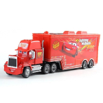 Pixar Cars Mack Veoauto Sulamist Valatud Kaubahaagise M&auml;nguasi Lightning McQueen Rusteze Kogutav Autode Mudel Lastele blue