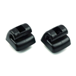 BSR504 2 tk P&auml;ikesesirmi Hoidikukonksud Must V&auml;rv W123 W124 W126 W201 190 W140 jaoks black