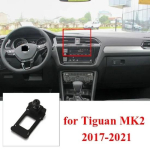 Auto mobiiltelefoni hoidiku pandla alus Nutitelefoni hoidja VW Tiguan MK2 Passat Golf Polo Lavida Jetta MK7 MK6 T-roc ID3 ID4 ID6 jaoks for Tiguan 17-21